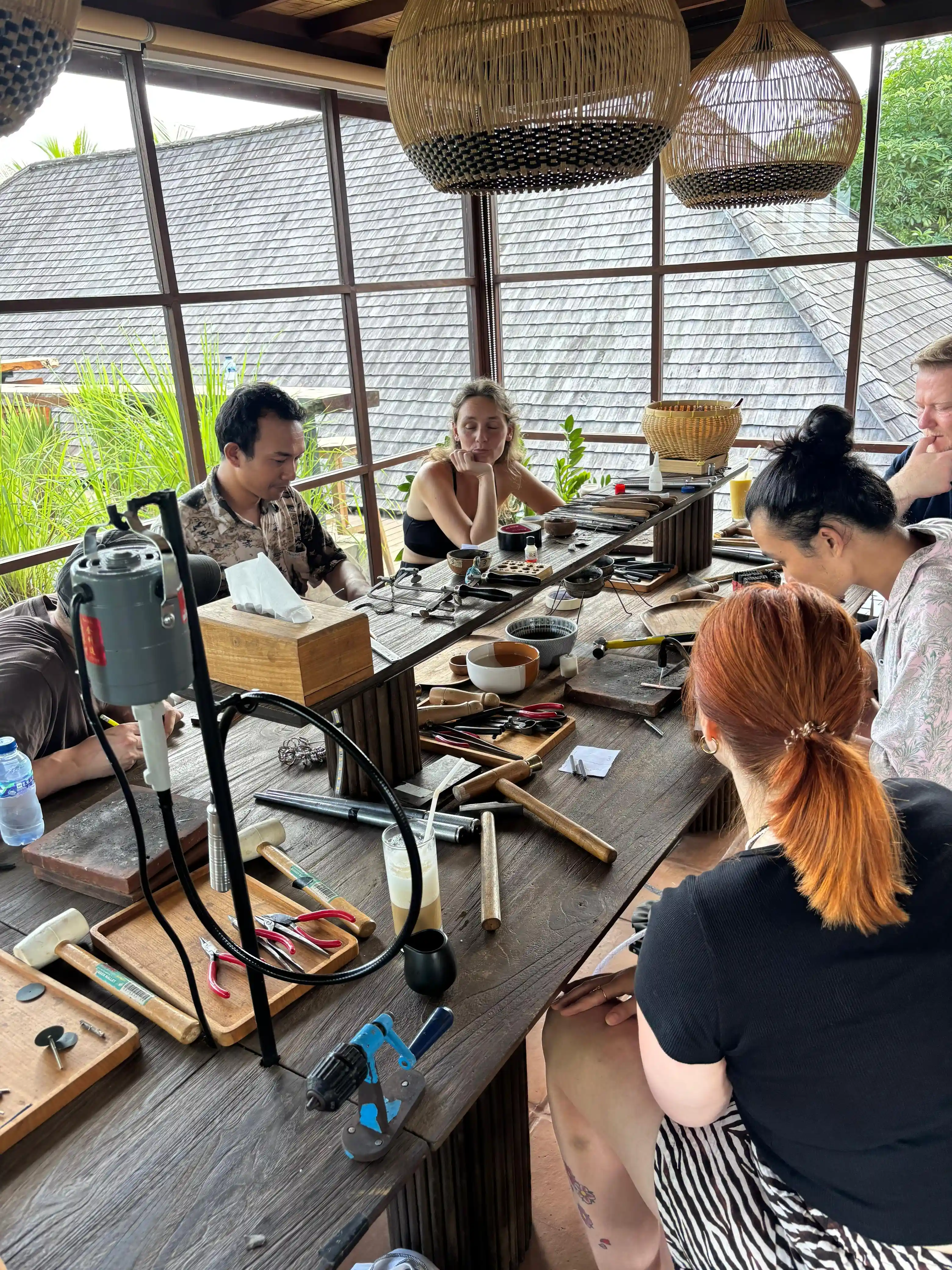 Silver jewelry making workshop image 2